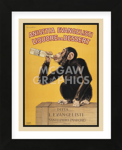Anisetta Evangelisti (Framed) -  Vintage Posters - McGaw Graphics