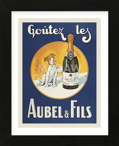 Goutez les Aubel & Fils (Framed) -  Vintage Posters - McGaw Graphics