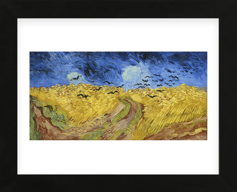 Wheatfield with Crows, 1890 (Framed) -  Vincent van Gogh - McGaw Graphics