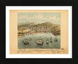View of San Francisco 1846-7 (Framed) -  Vintage Reproduction - McGaw Graphics