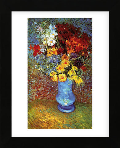 Vase With Anemone (Framed) -  Vincent van Gogh - McGaw Graphics