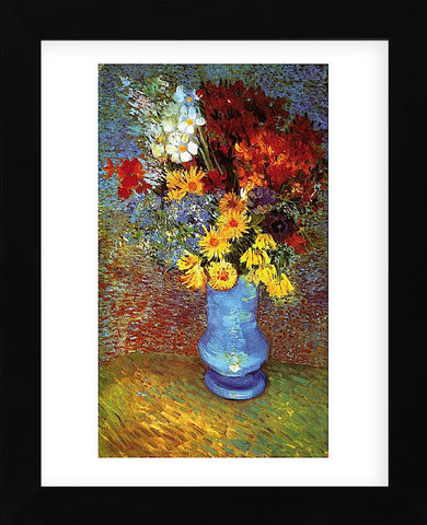 Vase With Anemone (Framed) -  Vincent van Gogh - McGaw Graphics