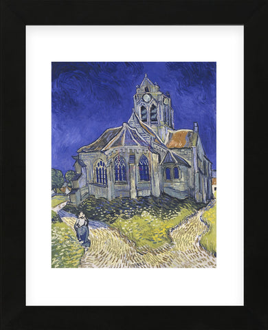 The Church at Auvers (Framed) -  Vincent van Gogh - McGaw Graphics
