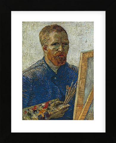 Self Portrait in Front of Easel (Framed) -  Vincent van Gogh - McGaw Graphics
