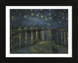 Starry Night Over the Rhone (Framed) -  Vincent van Gogh - McGaw Graphics