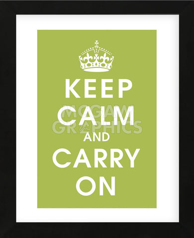 Keep Calm (kiwi) (Framed) -  Vintage Reproduction - McGaw Graphics