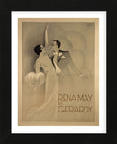 Rena May Et Gerardy (Framed) -  Vintage Posters - McGaw Graphics