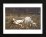 Ophelia, 1st exhibited 1889  (Framed) -  J.W. Waterhouse - McGaw Graphics