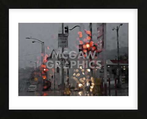 SF Early and Wet (Framed) -  David Lorenz Winston - McGaw Graphics