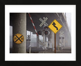 Railroad Crossing (Framed) -  David Lorenz Winston - McGaw Graphics