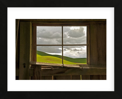 Palouse Barn (Framed) -  David Lorenz Winston - McGaw Graphics