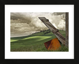 Landscape and Door (Framed) -  David Lorenz Winston - McGaw Graphics