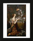 Lamia (Framed) -  J.W. Waterhouse - McGaw Graphics