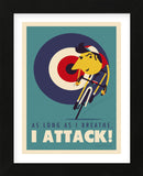 Attack (Framed) -  Spencer Wilson - McGaw Graphics