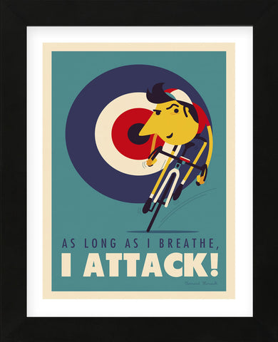 Attack (Framed) -  Spencer Wilson - McGaw Graphics