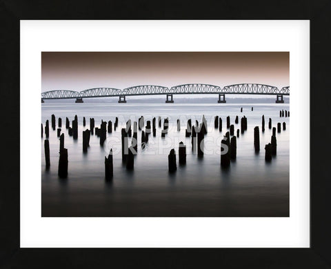 Astoria-Meglar Bridge (Framed) -  Art Wolfe - McGaw Graphics
