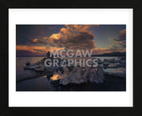 Tufas in Mono Lake, California  (Framed) -  Art Wolfe - McGaw Graphics