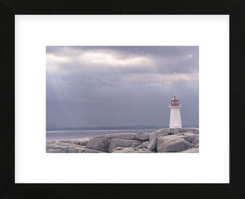 Lighthouse, Nova Scotia (Framed) -  Art Wolfe - McGaw Graphics