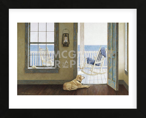 Looking Over the Sea (Framed) -  Zhen-Huan Lu - McGaw Graphics