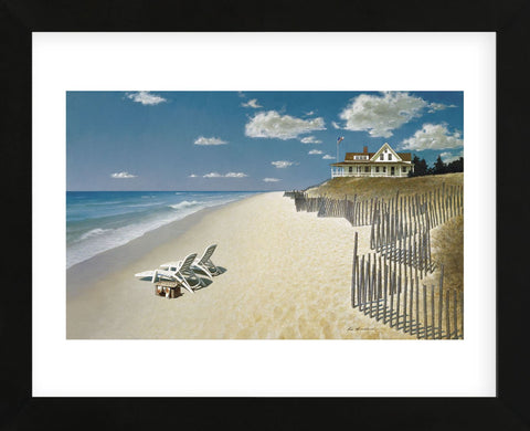 Beach House View (Framed) -  Zhen-Huan Lu - McGaw Graphics