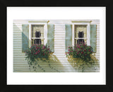 Window Boxes (Framed) -  Zhen-Huan Lu - McGaw Graphics