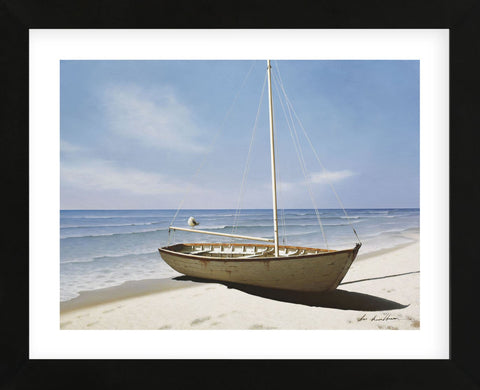 Forgotten Sailboat (Framed) -  Zhen-Huan Lu - McGaw Graphics