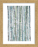 Aqua Vine (Framed) -  Candice Alford - McGaw Graphics