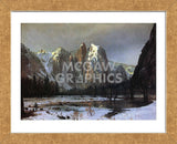 Cathedral Rock Yosemite (Framed) -  Albert Bierstadt - McGaw Graphics