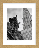 Mercury Statue and Chrysler Building (Framed) -  Chris Bliss - McGaw Graphics