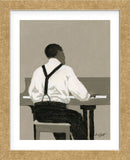 Piano Player (Framed) -  William Buffett - McGaw Graphics