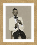 Clarinet Player (Framed) -  William Buffett - McGaw Graphics