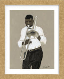 Trombone Player (Framed) -  William Buffett - McGaw Graphics