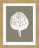 Artichoke (Burlap & Ivory) (Framed) -  Botanical Series - McGaw Graphics