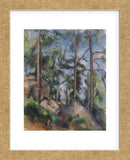 Pines and Rocks (Fontainebleau), c. 1897  (Framed) -  Paul Cezanne - McGaw Graphics