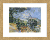 Mount Sainte-Victorie, c.1904   (Framed) -  Paul Cezanne - McGaw Graphics