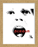 Scream  (Framed) -  Erin Clark - McGaw Graphics