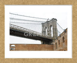 Brooklyn Bridge (brick walls)  (Framed) -  Erin Clark - McGaw Graphics