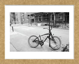 Village Bicycle (b/w)  (Framed) -  Erin Clark - McGaw Graphics