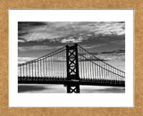 Benjamin Franklin Bridge (b/w) (Framed) -  Erin Clark - McGaw Graphics