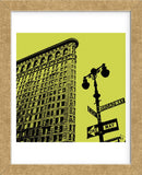 Acid Flatiron  (Framed) -  Erin Clark - McGaw Graphics