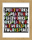 Peace Works (Framed) -  Erin Clark - McGaw Graphics
