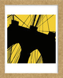 Brooklyn Bridge (yellow) (Framed) -  Erin Clark - McGaw Graphics