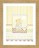 Good Morning Bear  (Framed) -  Gaelle Cicarda - McGaw Graphics