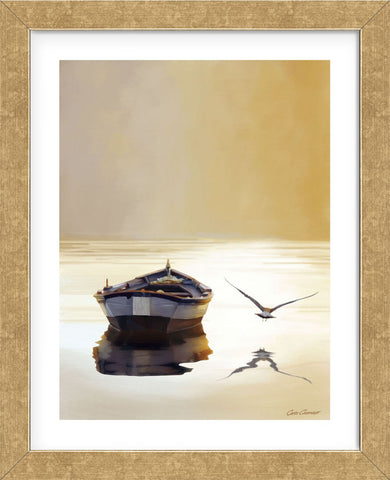 Sunset in the Pier (Framed) -  Carlos Casamayor - McGaw Graphics