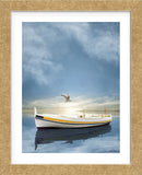 The White Boat in Sunset
 (Framed) -  Carlos Casamayor - McGaw Graphics