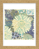 Flower with Fabric (Framed) -  Erin Clark - McGaw Graphics