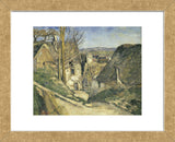 The House of the Hanged Man (La maison du pendu), Auvers sur Oise, 1873   (Framed) -  Paul Cezanne - McGaw Graphics