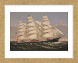 Clipper Ship “Three Brothers”, ca. 1875 (Framed) -  Currier & Ives - McGaw Graphics