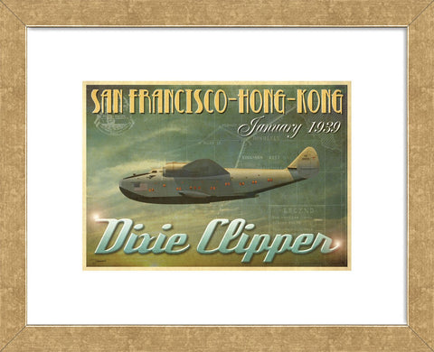 Dixie Clipper (Framed) -  Carlos Casamayor - McGaw Graphics
