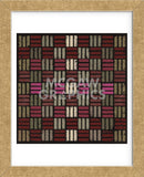 Basketweave Triple Play (Red) (Framed) -  Susan Clickner - McGaw Graphics